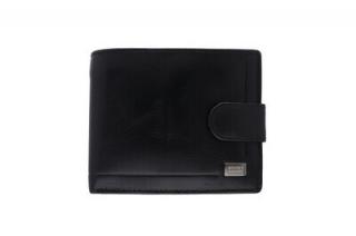 Pánska kožená peňaženka ROVICKY čierna U353 s RFID