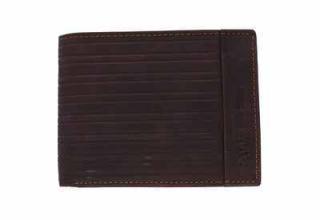 Pánska kožená peňaženka WILD hnedá U334 s RFID