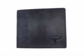 Pánska kožená peňaženka WILD šedo modrá U321