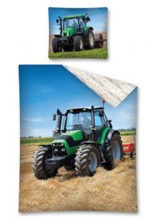 Bavlnené obliečky - Traktor Z - 140x200 + 70x80