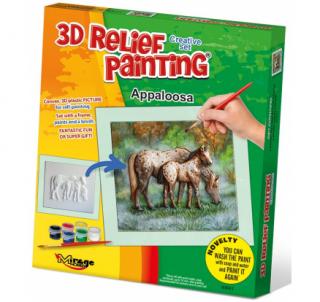 3D reliéfny obrázok - Appaloosa