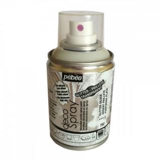 Akrylový sprej Pébéo Decospray, 100ml - GLITTER SILVER
