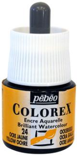 Akvarelový atrament Colorex Pebeo, 45ml (rôzne odtiene)