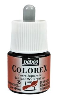 Akvarelový atrament Colorex Pebeo, 45ml (rôzne odtiene)