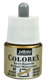 Akvarelový atrament Colorex Pebeo, 45ml (rôzne odtiene)