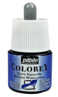 Akvarelový atrament Colorex Pebeo, 45ml (rôzne odtiene)