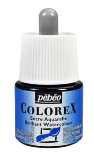 Akvarelový atrament Colorex Pebeo, 45ml (rôzne odtiene)