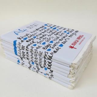Bavlnený A4 papier Khadi - biely, stredne zrnitý, 320g, 1ks