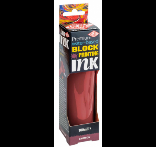 Essdee Premium Block tlačiarenský atrament 100 ml - crimson