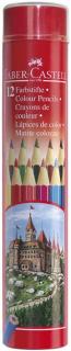 Faber-Castell - Farebné pastelky v tube, 12 ks