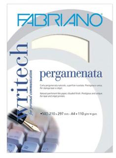 Fabriano Pergamenata obálky, biele, 110g/m2, 5 obálok