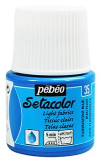 Farby na textil Pebeo Setacolor Light Fabrics, 45 ml