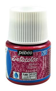 Farby na textil Pebeo Setacolor Light Glitter, 45 ml