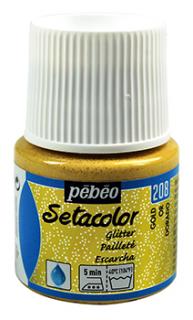 Farby na textil Pebeo Setacolor Light Glitter, 45 ml