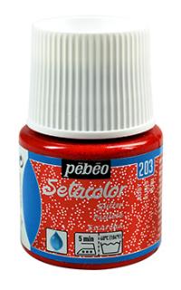 Farby na textil Pebeo Setacolor Light Glitter, 45 ml