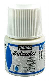 Farby na textil Pebeo Setacolor Light Glitter, 45 ml