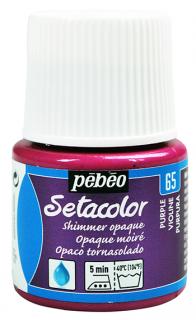 Farby na textil Pebeo Setacolor Opaque Shimmer, 45 ml