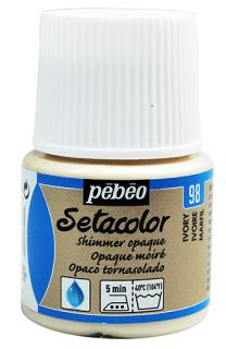 Farby na textil Pebeo Setacolor Opaque Shimmer, 45 ml