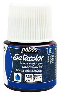 Farby na textil Pebeo Setacolor Opaque Shimmer, 45 ml