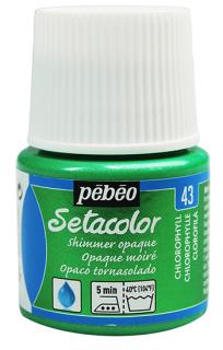 Farby na textil Pebeo Setacolor Opaque Shimmer, 45 ml