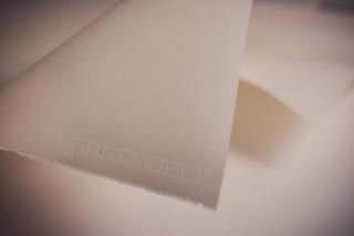 Hĺbkotlačový papier 53x78cm Hahnemühle 300g/m2 - biely,hladký