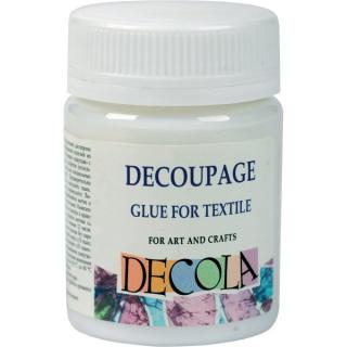 Lepidlo decoupage Decola na textil, 50ml