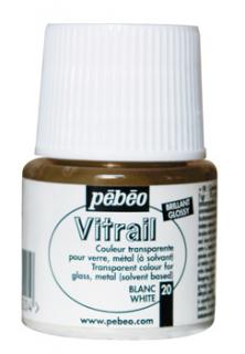 Pébéo Vitrail 45ml, 20 White
