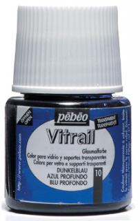 Pébéo Vitrail 45ml, Deep Blue