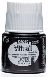 Pébéo Vitrail 45ml, Red Violet
