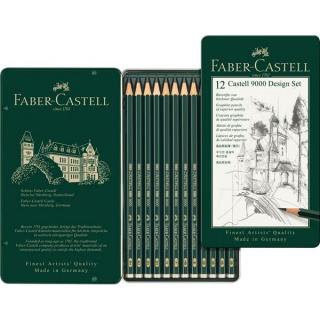 Sada 12 ceruziek Faber-Castell 9000