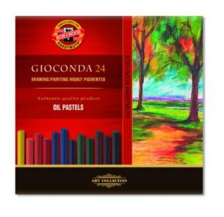 Sada 24 umeleckých olejových pastelov GIOCONDA