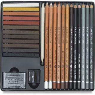 Sada umeleckých ceruziek CRETACOLOR, 27 ks