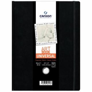 Skicár 10,2x15,2cm CANSON Art Book UNIVERSAL, knižná väzba, 96g/m2, 112listov