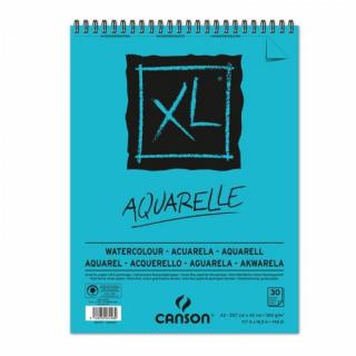 Skicár A3 CANSON XL Aquarelle, krúžková väzba, 300g/m2, 30 listov