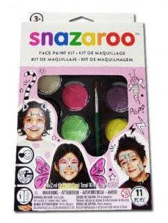 Snazaroo - veľká dievčenská sada, 40 tvárí