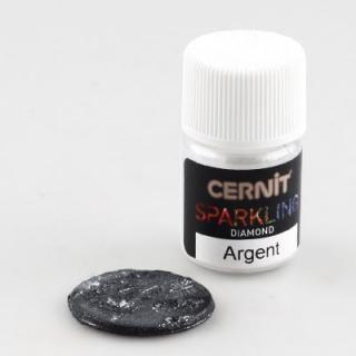 Sparkling sľudový prášok Cernit (rôzne farby)
