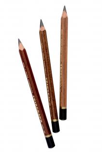 Trojhranné grafitové ceruzky drevené KOH-I-NOOR, 3ks (2B, 4B, 6B)