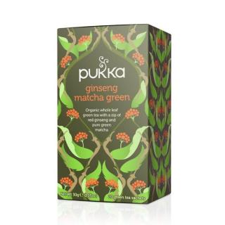 Pukka - GINSENG MATCHA GREEN - zelený čaj - 20 x 2 g nálevové vrecká