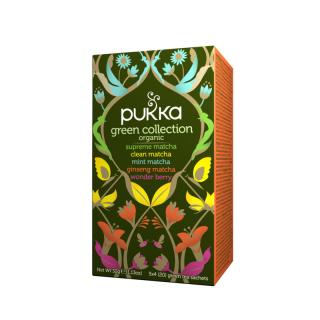 Pukka - GREEN COLLECTION - zelený čaj - 20 x 1,5 g nálevové vrecká