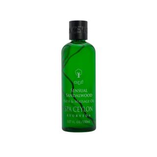 Spa Ceylon - SENSUAL SANDALWOOD - kúpeľový a masážny olej - 150 ml