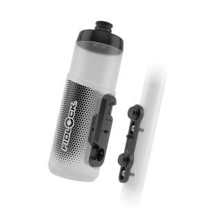 Fidlock TWIST SET Číra fľaša 600ml + základňa na rám