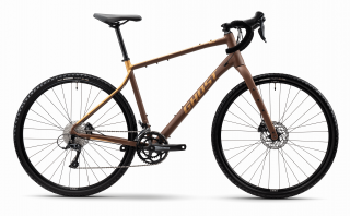 GHOST Asket AL Brown/Metallic Light Beige Matt 2025 Veľkosť rámu: XL