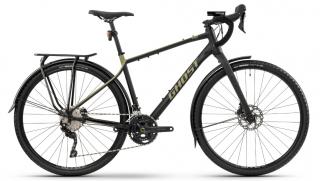 GHOST Asket Essential EQ AL Black/Green 2025 Veľkosť rámu: L