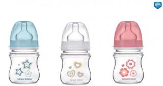 Dojčenská fľaša EasyStart 120ml Newborn Baby (antikoliková, široká )