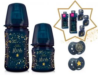 LOVI Set Stardust  (fľaša 120ml, 240ml, cumlíky)