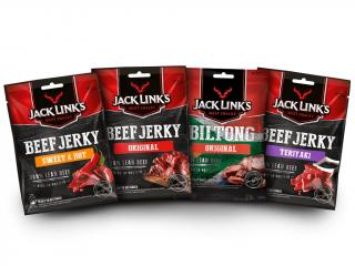 Jack Link's Beef Jerky & Biltong ochutnávkový MINI mix 190g