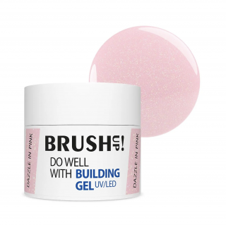 Do Well with Building Gel BRUSH UP! 12g Dazzle In Pink