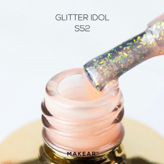 Gél lak MAKEAR S52 Glitter Idol