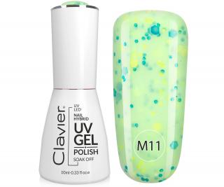 Gél lak na nechty Clavier Luxury Multi Flavours Lime&Mint  M11