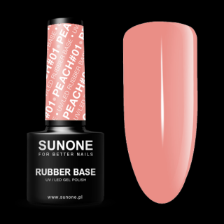Rubber Base SUNONE 5ml Peach 01